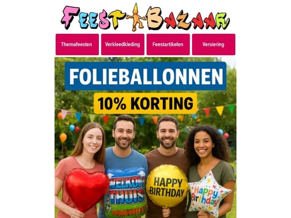 Wie geef jij een prachtige folieballon cadeau?🎈