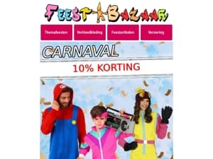 🎭 Feestelijke Voorpret: Carnaval Deals Voor Jou!🎉