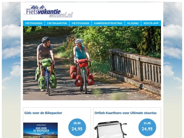 Fietsvakantienieuws Juni 2025