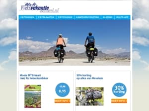 Fietsvakantiewinkel Nieuwsbrief Maart