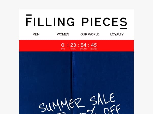 24 Hours Our Summer Sale Ends ⏳