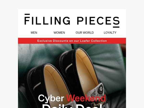 Our Daily Loafer Deal - 24-hour only