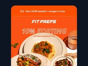 VIP DEAL: Exclusieve korting op maaltijdpakketten 🥗