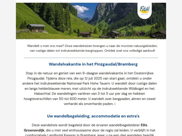 Ga mee op wandelreis!