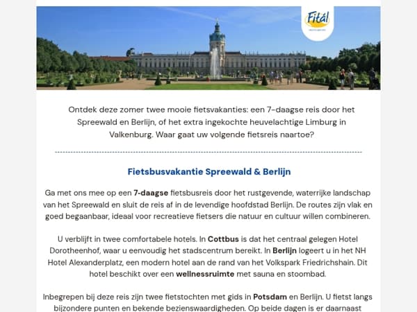 Spreewald & Berlijn of Valkenburg