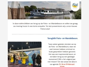 Aankondiging: Nieuwe Fietscruise!