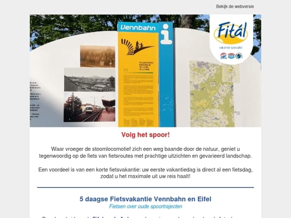 Fietsvakanties dichtbij huis: dat is de 1e dag al fietsen!