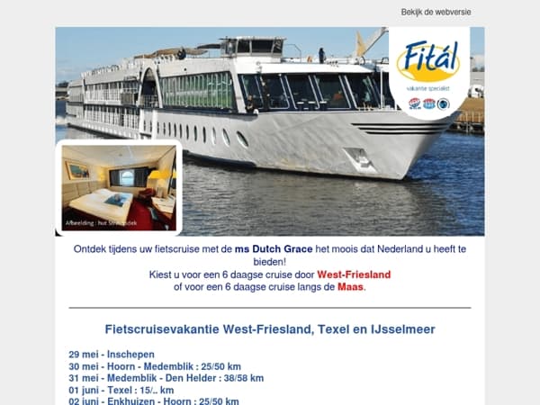Heerlijk fietsen🚴‍♂️ en varen 🚢 in Nederland