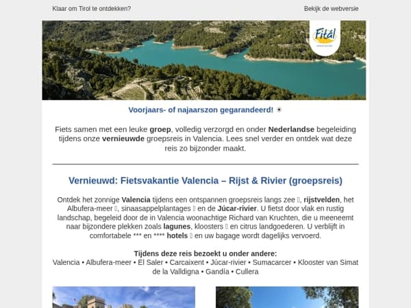 Vernieuwd: Valencia Groepsreis 🚲