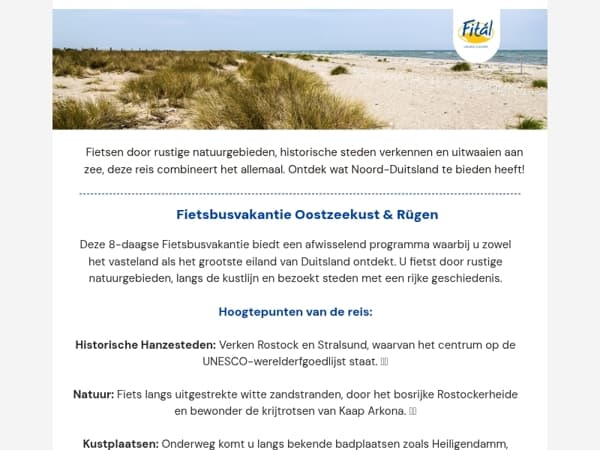 Fietsen door Noord-Duitsland