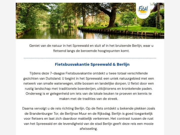 Van het Spreewald naar Berlijn