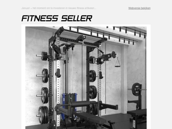 Hét moment om te investeren in nieuwe fitness artikelen