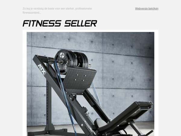 Een goed fitnessjaar begint met de juiste apparaten 💪