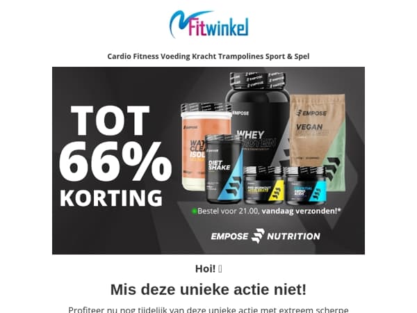 🔥 Empose Sale, laatste kans!