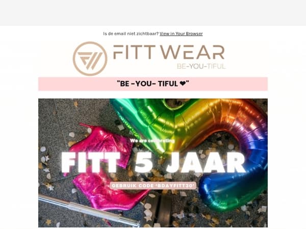 30% OFF | FITT BDAY🥳