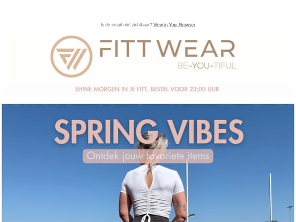 🌸 Ontdek de nieuwste FITT items!