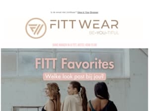 Vind jouw perfecte sportoutfit! - Ontdek de FITT favorites 🔥