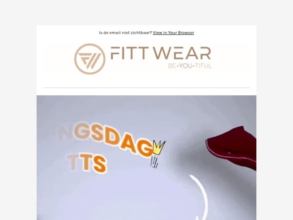 Koningsdag maar dan niet basic