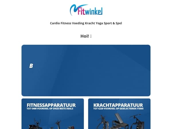 Black Weeks bij Fitwinkel 🖤 Korting op ons assortiment