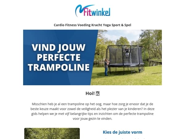 Spring het voorjaar in met onze trampolines! 🤸‍♂️