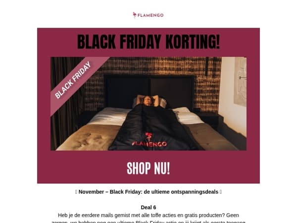 🎁 Early Access stopt bijna - BLACK FRIDAY!