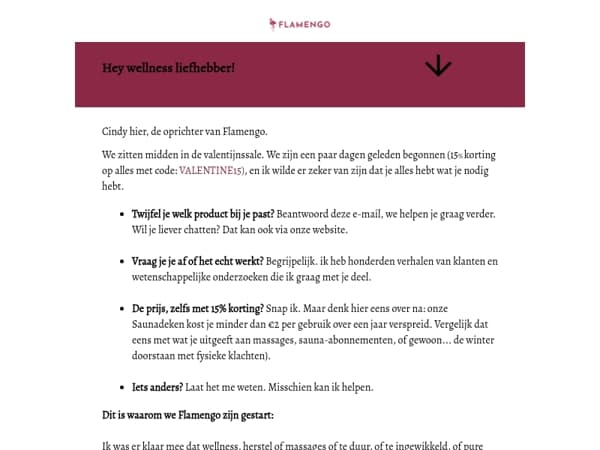 👋 Meet Cindy, de oprichter van Flamengo