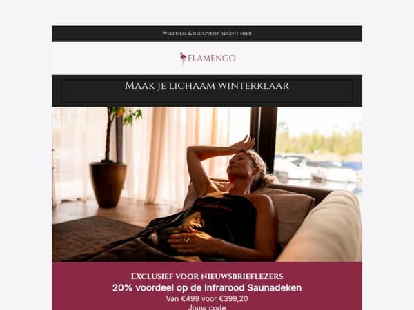 Early Black Friday: maak je lichaam winterklaar
