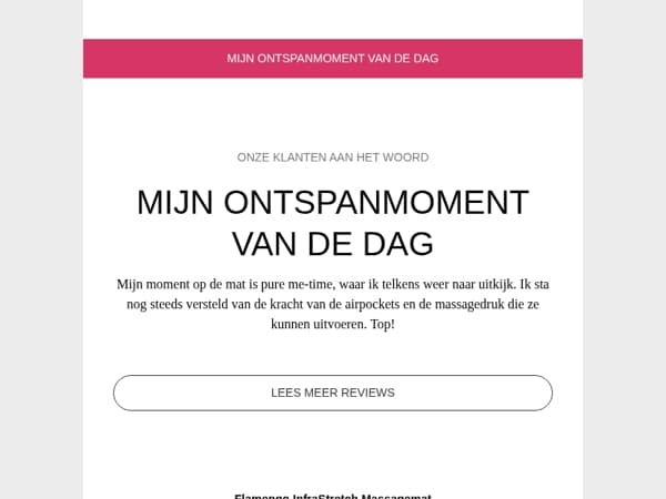 Beste massagemat ooit & winactie