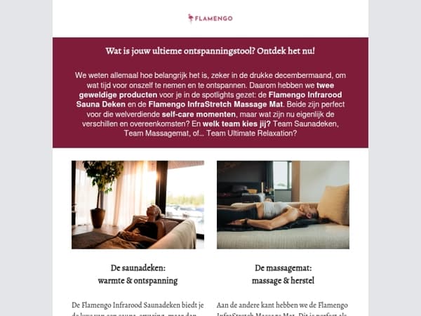 🎁 Ontdek de perfecte ontspanning: Saunadeken vs. Massagemat!