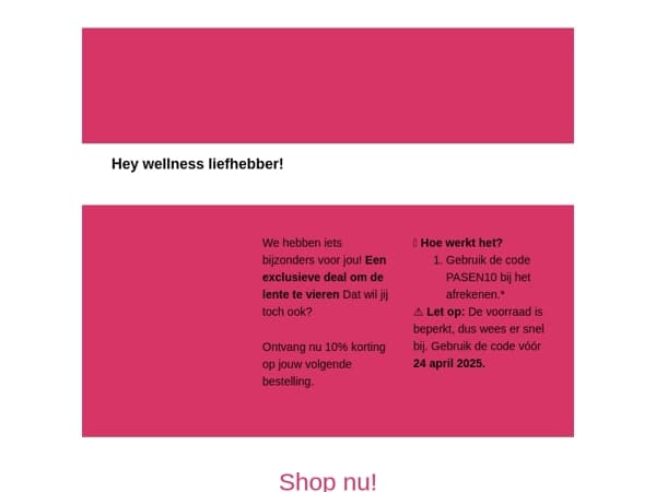 🎁 Exclusieve Paas deal voor jou! 🎁