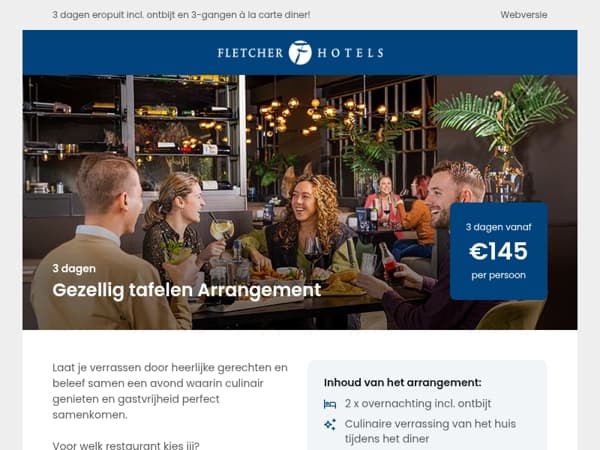 Het perfecte uitje voor fijnproevers