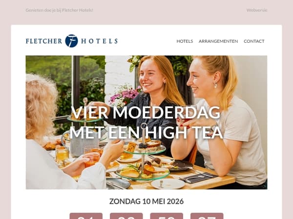 Vier Moederdag met een High Tea