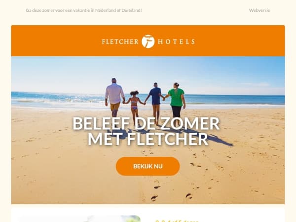 Beleef de zomer met Fletcher: dé tijd om eropuit te gaan!