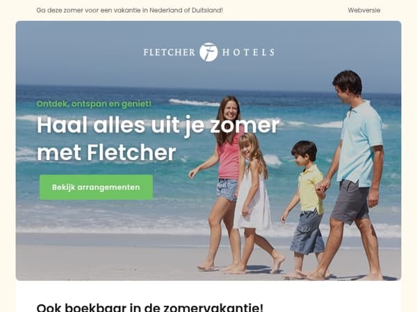 ☀️ Geniet volop van de zomer bij Fletcher!