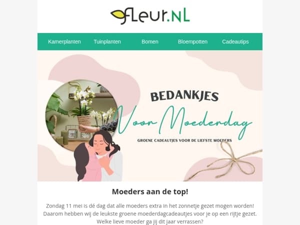 Groene moederdagcadeautjes voor de liefste moeders! 🌷