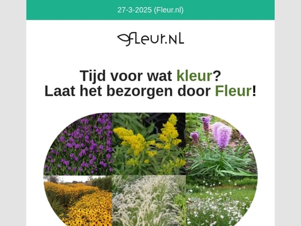 Tijd voor wat Kleur? Het tuinseizoen komt er aan! 🪴