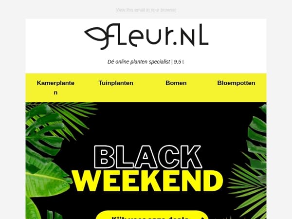 Black WEEKEND - LAATSTE kortingen⚡