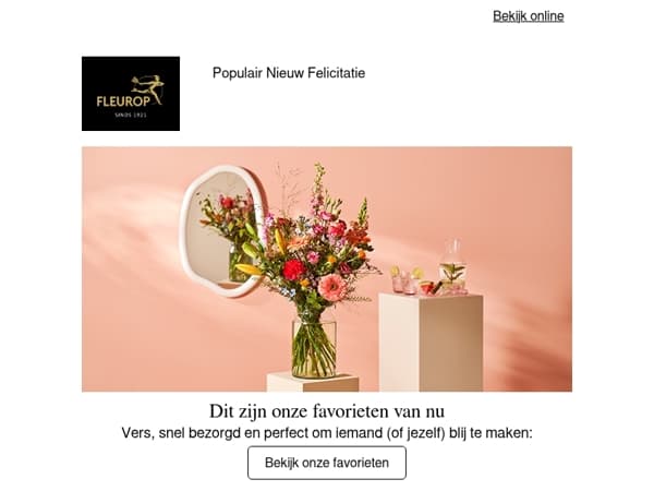 Bestel vandaag jouw favoriete boeket💐
