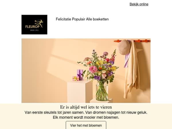 Er is altijd wel iets te vieren!🎊