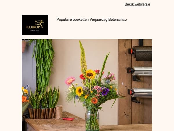 Ontdek het nieuwe maandboeket!💐