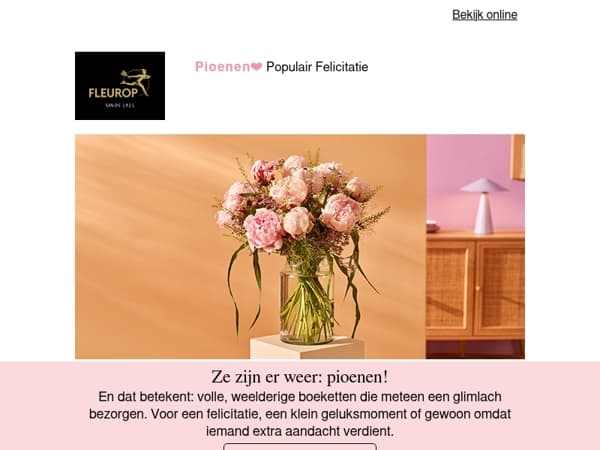 Ze zijn er weer: pioenen!🌸