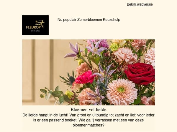 Bloemen vol liefde ❤️