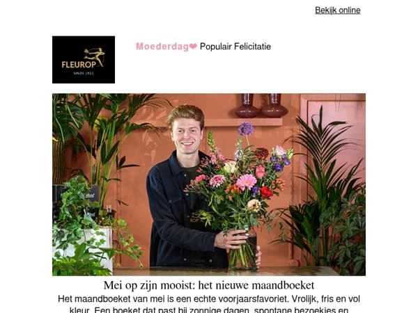 Mei op z'n mooist: ontdek het maandboeket🌸