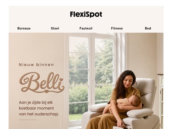 Ontdek onze allereerste voedings- en relaxstoel — inclusief een exclusief cadeau voor ouders 👶