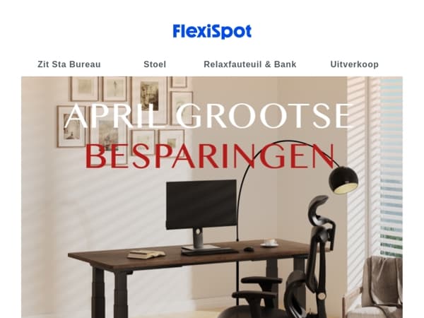 Je exclusieve aprilaanbieding wacht op je 💌