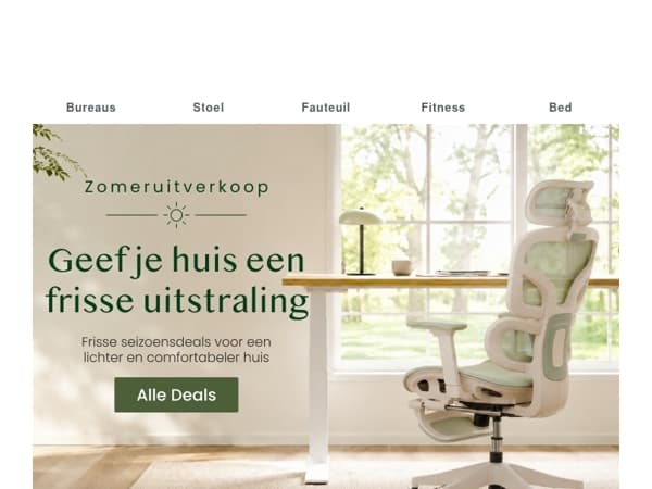 ☀️Mis deze zomer uw kortingscode van 50% niet.