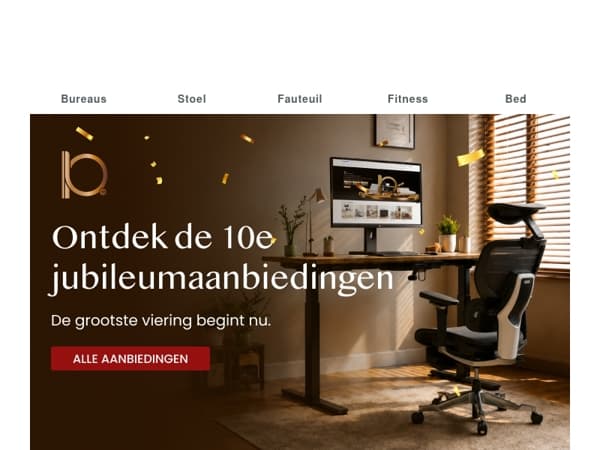 🔥Ontdek onze aanbiedingen voor het 10-jarig jubileum‼️