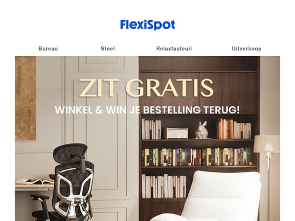 Beste abonnee, gegarandeerde beloningen bij aankoop van een stoel of fauteuil🔥