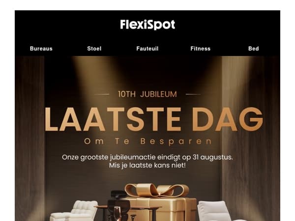 ⏰ Laatste uren van onze jubileumactie