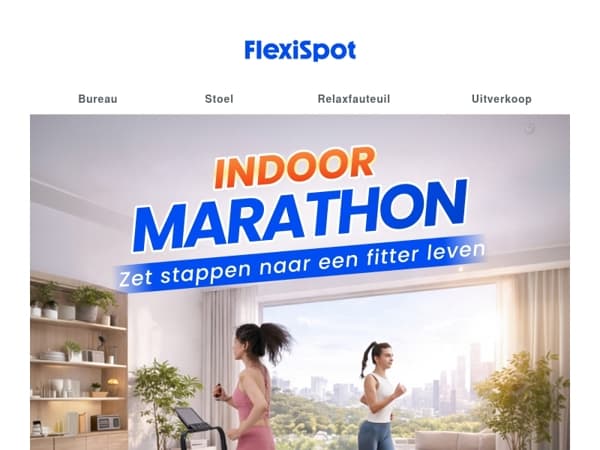 Doe mee aan de indoor marathon – word fit en win!🎉
